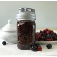 SOLD OUT - Drinking Cap Fits Regular Mouth Mason Jars x 1 Silver  BPA FREE 